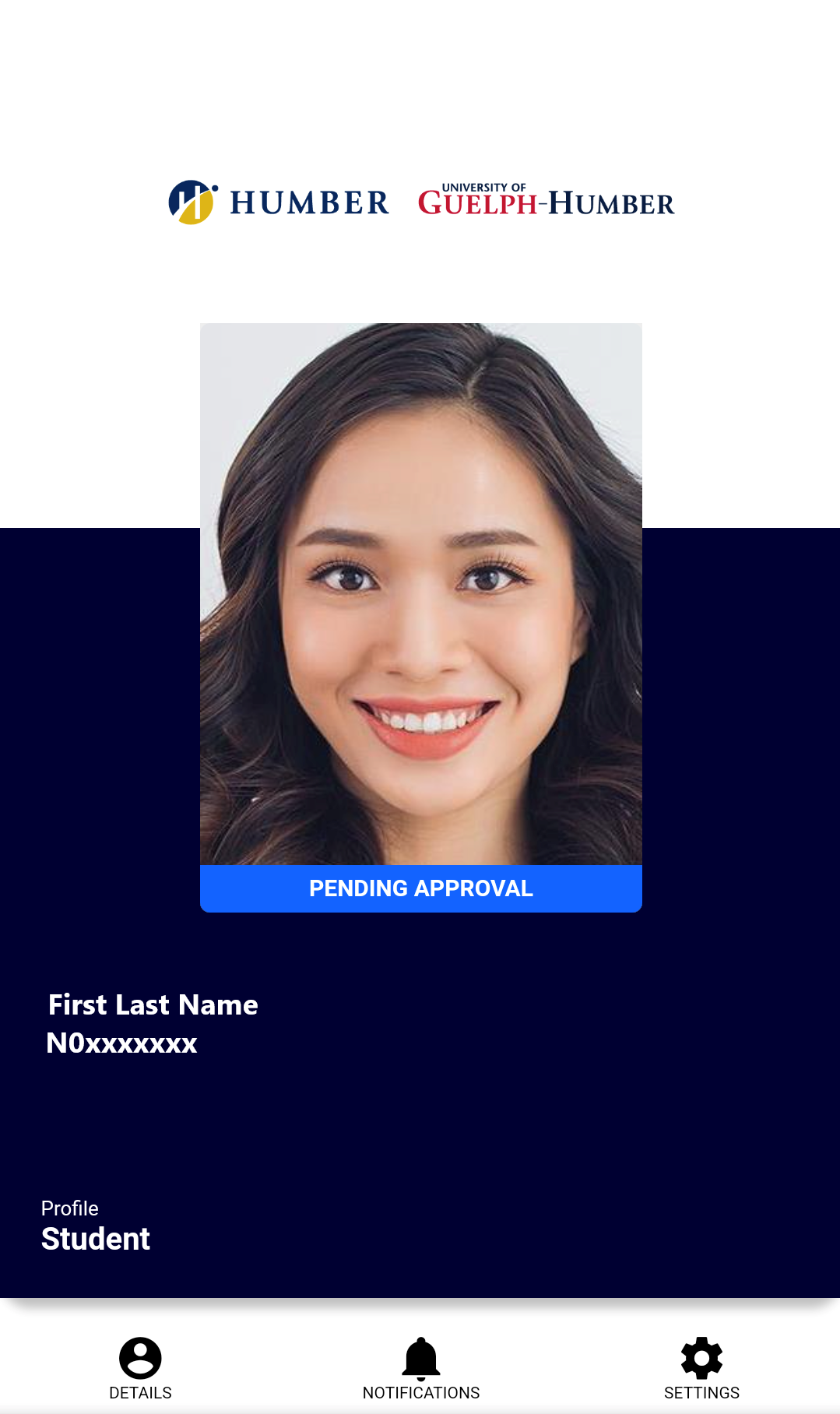 Screenshot of sign out page