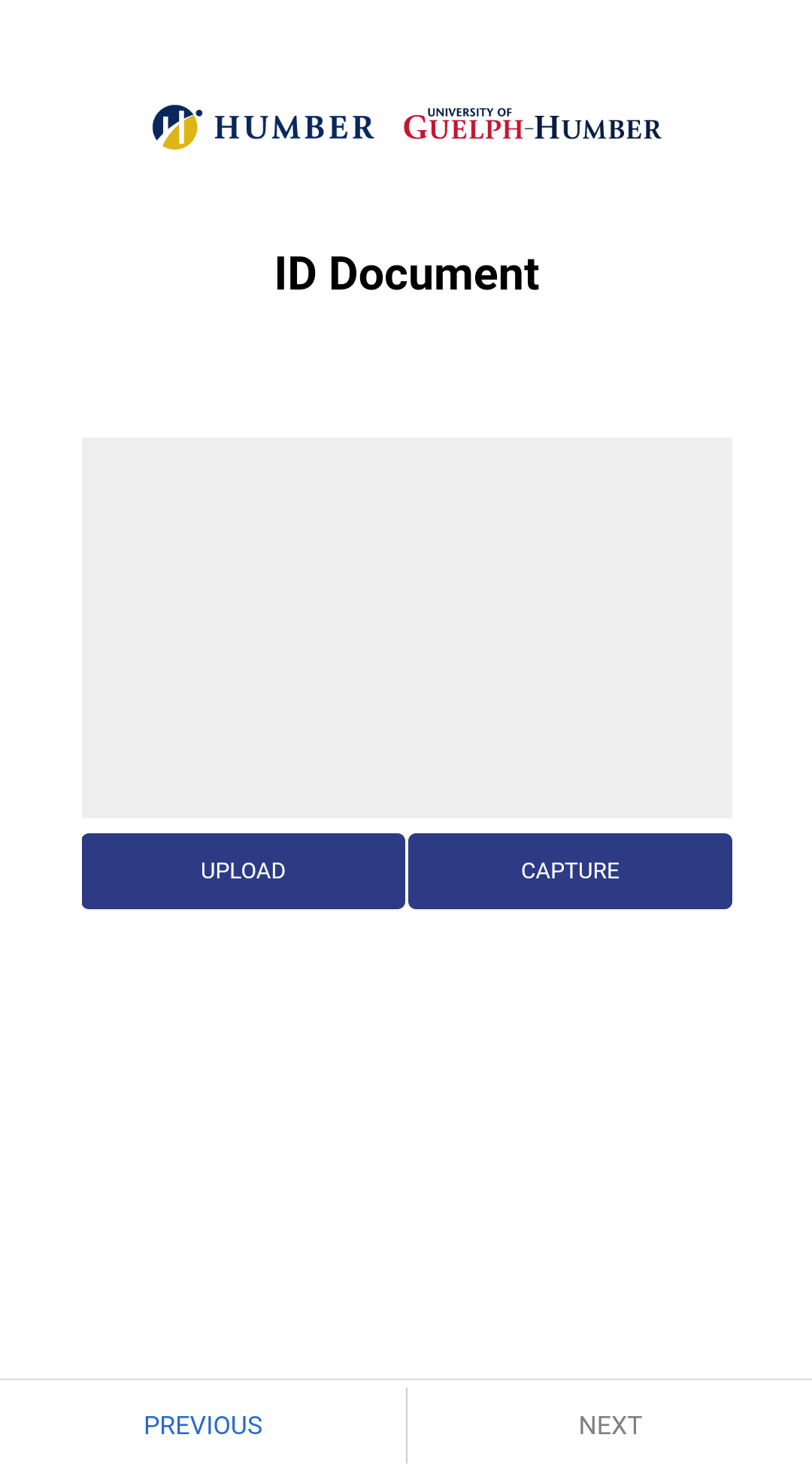 Screenshot of uploaded ID document
