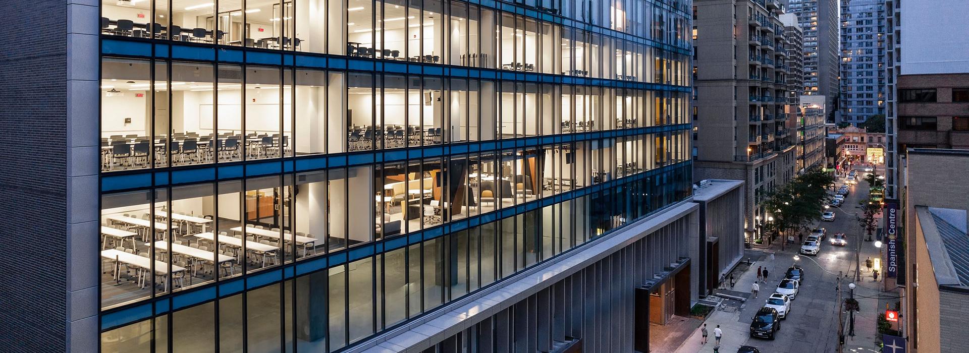 Our Dowtown Campus in the city of Toronto