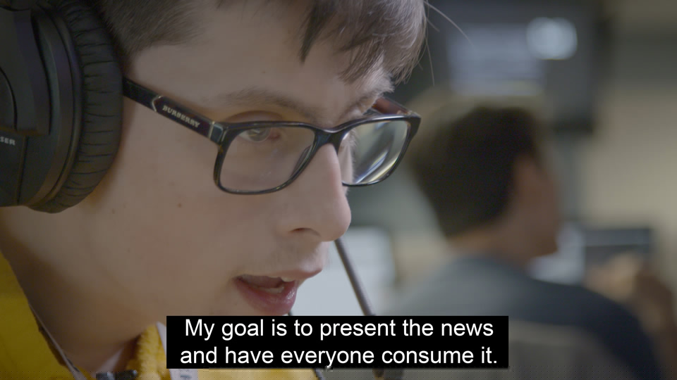 Video Still of Mitch with headset